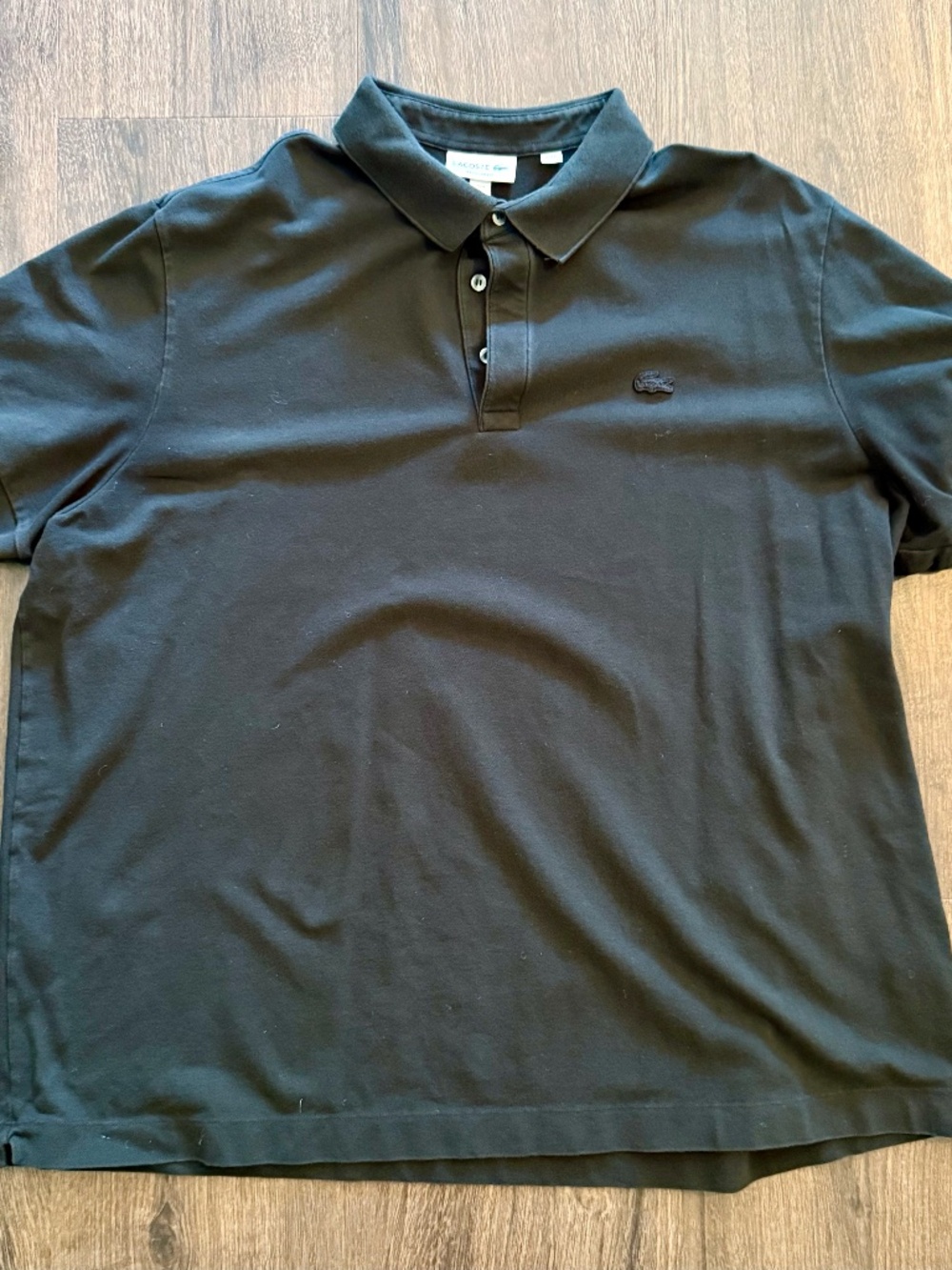Lacoste Men's Big & Tall Polo Shirt - Black - 4XL